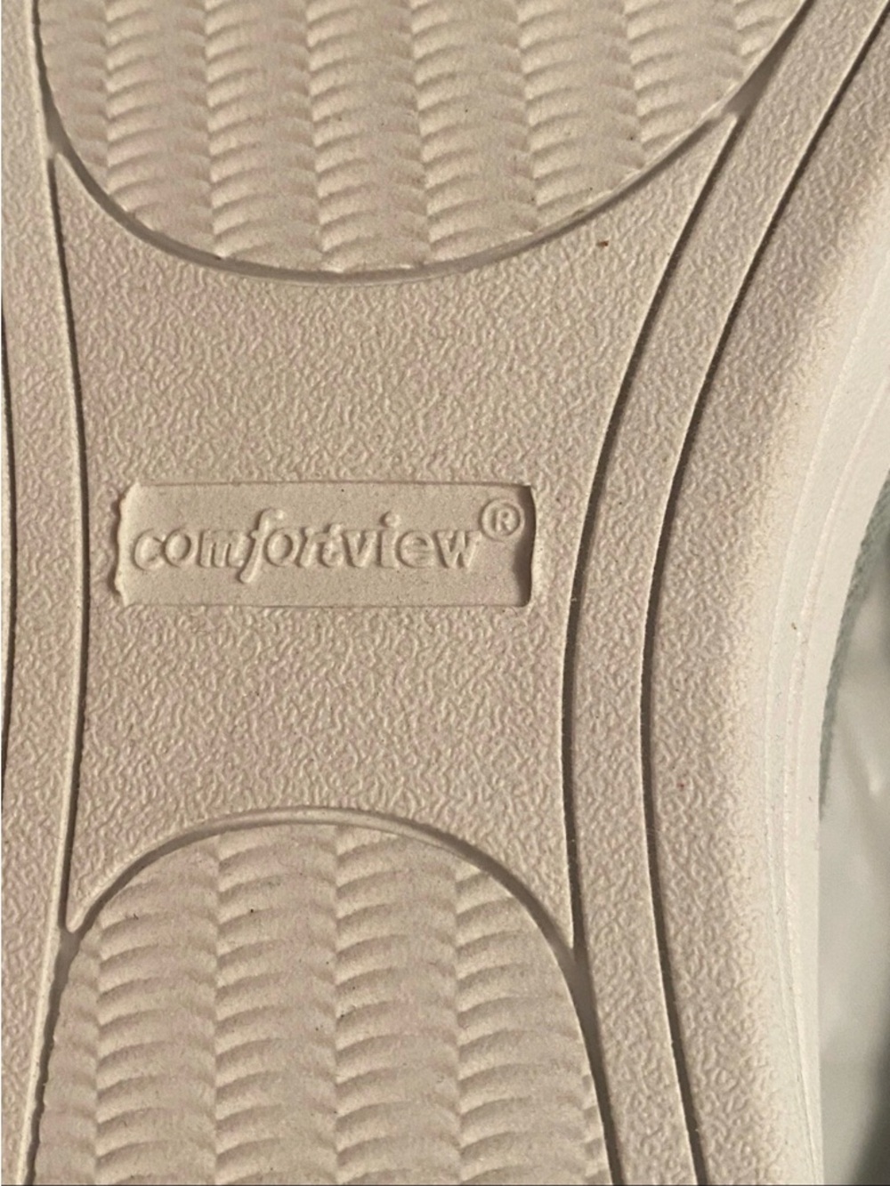 Comfortview Camellia Denim Fabric Upper Sneaker - Light Blue Size 11WW - Picture 3 of 7